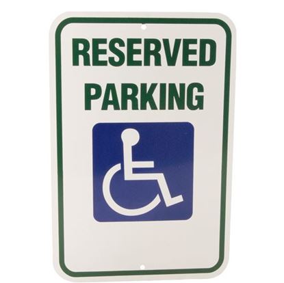 Picture of  Sign,reserved Parking