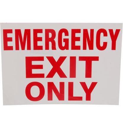 Picture of  Sign,emergncy Exit Only