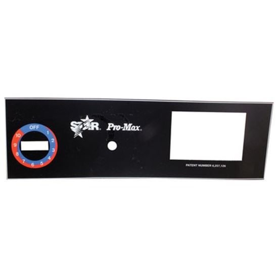 Picture of Decal - Front Overlay for Star Mfg Part# 2M-Z3929
