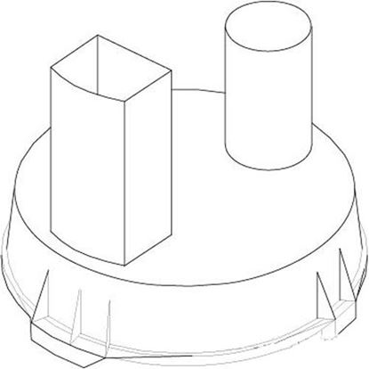 Picture of  Lid for Robot Coupe Part# 101088