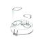 Picture of Lid for Robot Coupe Part# 101088
