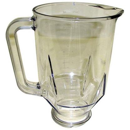 Picture of Plastic Jar for Waring/Qualheim Part# 018531-E