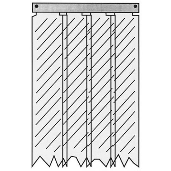 Picture of Strip Curtain for Kason Part# 401SA8085090