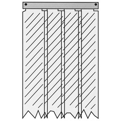 Picture of Strip Curtain-easimnt for Kason Part# 01SA8083884