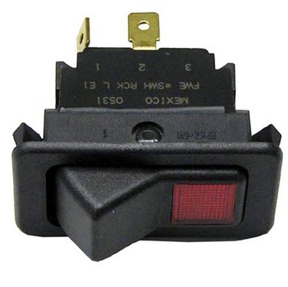 Picture of  Lighted Rocker Switch for FWE (Food Warming Eq) Part# SWH RCK LE1