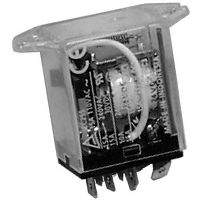 Picture of Relay - 24vdc for Pitco Part# PP11124