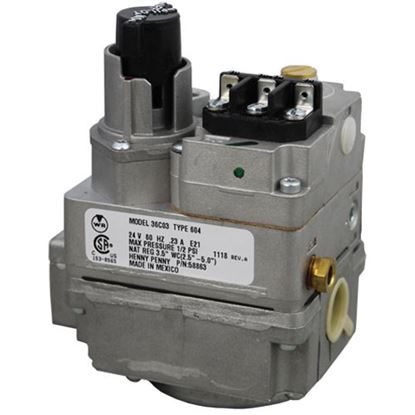 Picture of Gas Valve - 24v, Nat for Henny Penny Part# 58863