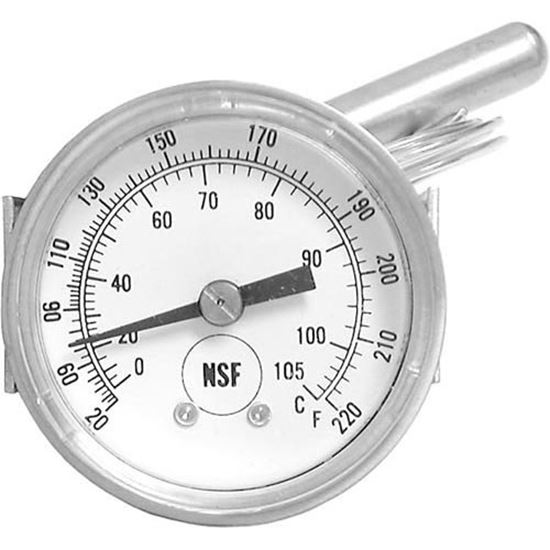 Picture of Temp Gauge for FWE (Food Warming Eq) Part# TMETER H-1