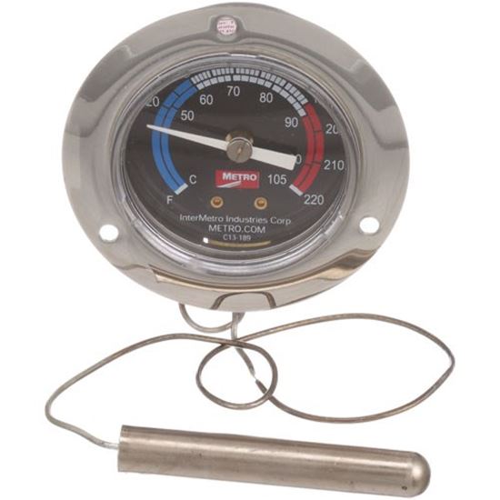 Thermometer for Intermetro Part RPC13189. Restaurant Equipment