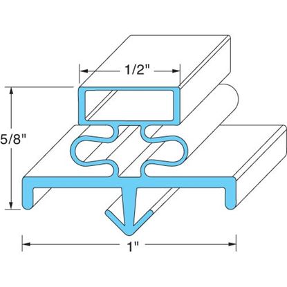 Picture of Door Gasket for Delfield Part# MCC14497