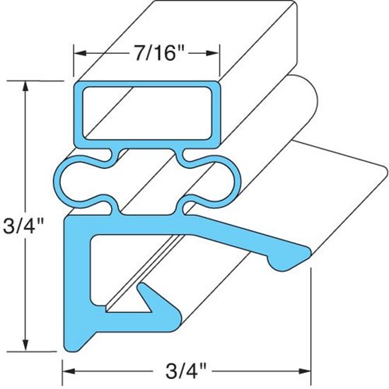 Picture of Door Gasket for Hobart Part# 268821-2