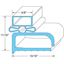 Picture of Door Gasket for Randell Part# 1041