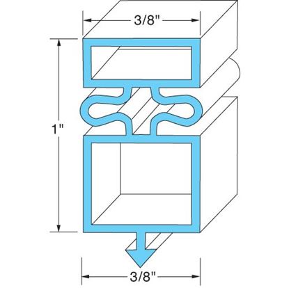 Picture of  Door Gasket for True Part# 810803