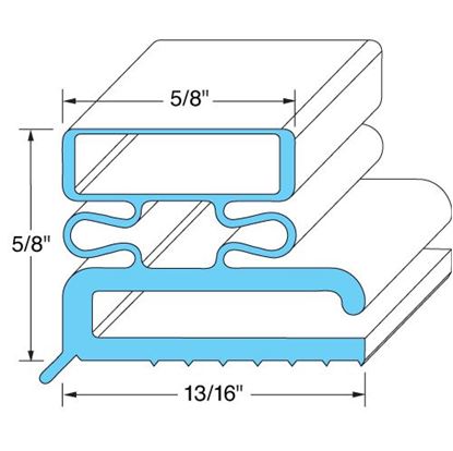 Door Gasket for Traulsen Part# 04543