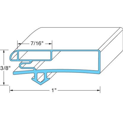 Picture of Door Gasket for Anthony Part# 02-14160-2016