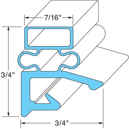 Picture of Door Gasket for Hobart Part# 280984-5
