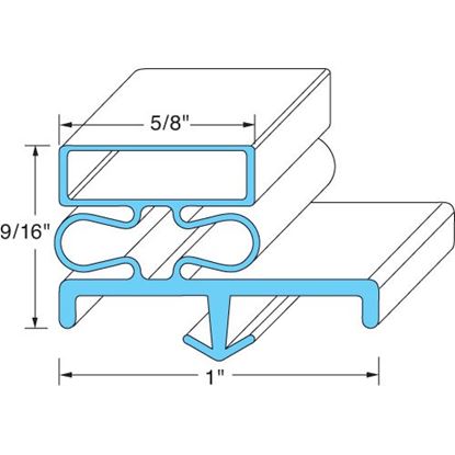 Picture of Door Gasket for Vollrath/Idea-medalie Part# 22615-1075