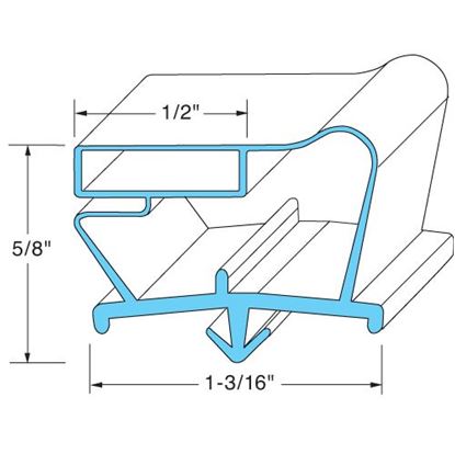 Picture of Door Gasket for Traulsen Part# 341-60005-00