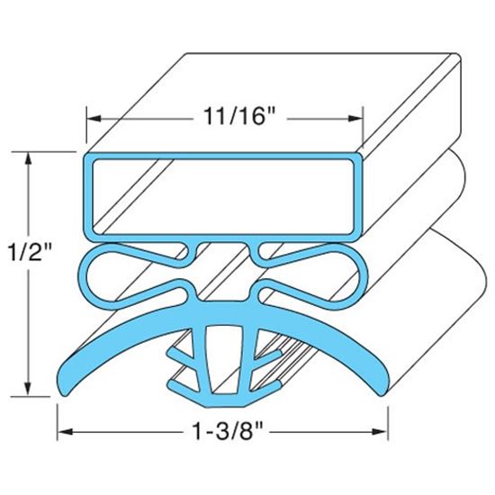 Picture of Door Gasket for Hobart Part# 433623