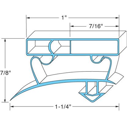 Picture of Gasket 23 1/4" x 25 3/8" for True Part# 811131