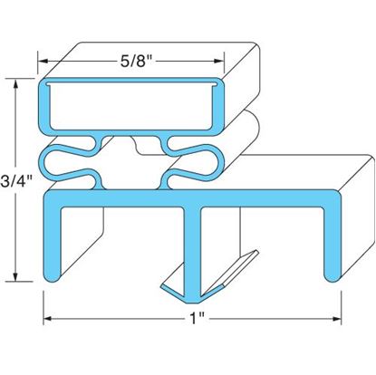 Picture of  Door Gasket; 23" X for Beverage Air Part# 50907001