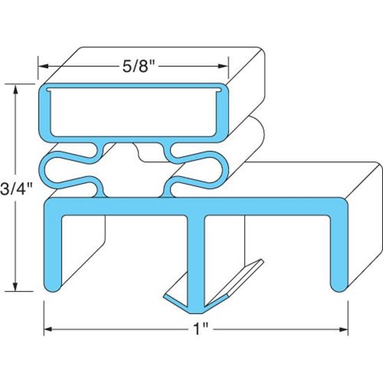 Picture of Door Gasket; 23" X for Victory Part# 50907001