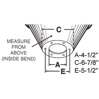 Picture of  Mounting Adapter for In-sink-erator Part# 11327H