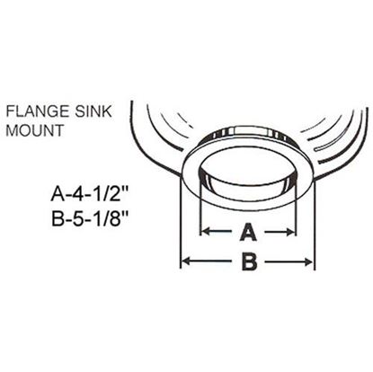 Picture of  Mounting Adapter for In-sink-erator Part# 11327G
