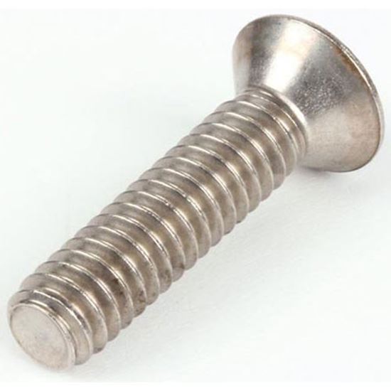Picture of 1/4-20X1-1/8In Flt Screw for Alto Shaam Part# SC-25018