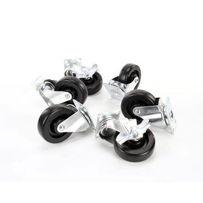 Picture of 4 Swivel 3/W Brake Castr for American Range Part# A35103