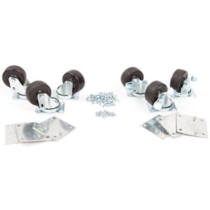 Picture of Caster Kit for Silver King Part# 10314-80