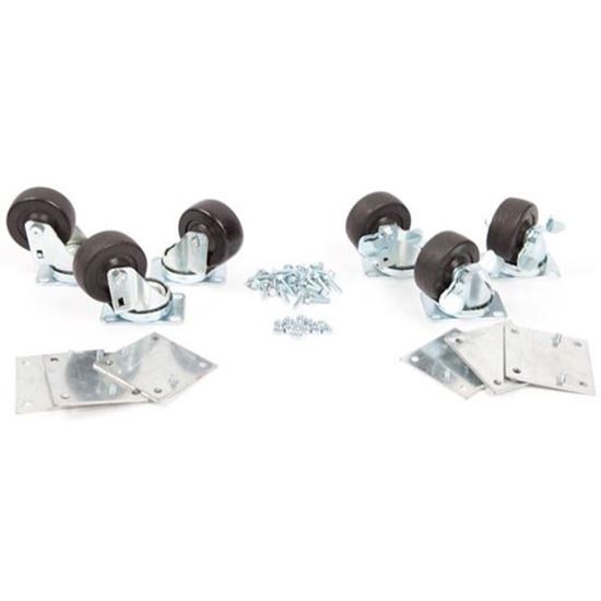Picture of Caster Kit for Silver King Part# 10314-80