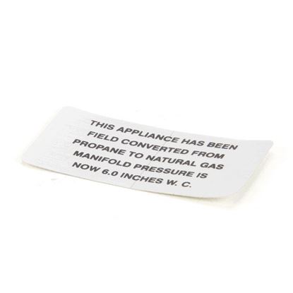 Picture of Propane To Np Plate for Vulcan Hart Part# 421727-6