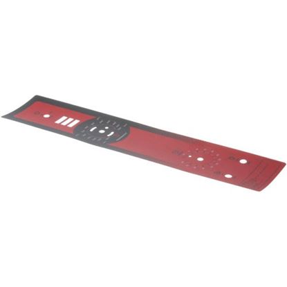 Picture of Contrl Panel Overlay for Vulcan Hart Part# 497280-1