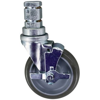 Picture of Caster,Stem - W/Brake for Alto Shaam Part# CS-24875