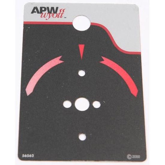 Picture of Increase Decrease R Labl For Apw (American Permanent Ware) Part# 56562