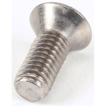 Picture of Flat Hd 10-32X1/2 Screw For Bakers Pride Part# Q1477A