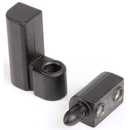 Picture of Type A (Y6000) Blk Hinge For Bakers Pride Part# S1376A