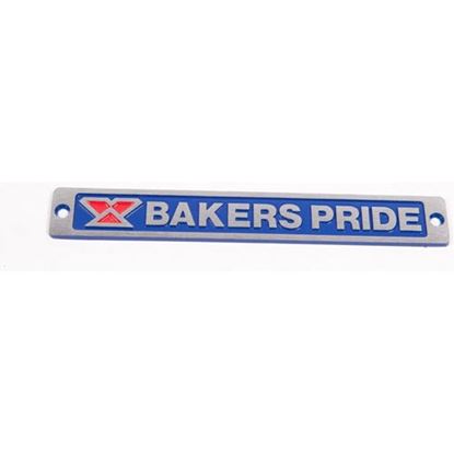 Picture of Bakers Pride Nameplate For Bakers Pride Part# U1044X