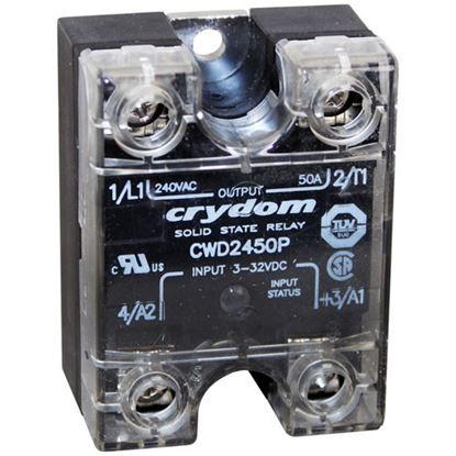 Picture of Ssr-50Amp Relay For Frymaster Part# 8074057