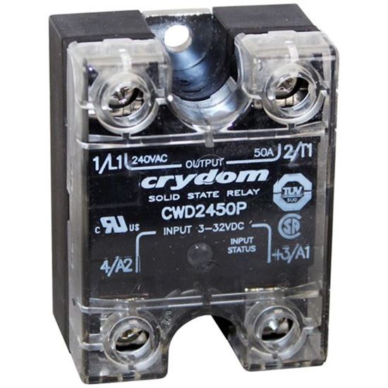 Picture of Ssr-50Amp Relay For Frymaster Part# 8074057