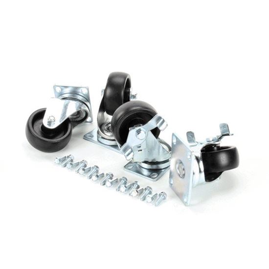 Picture of Caster Plate Kit 3 Wh/4 For Silver King Part# 10314-79