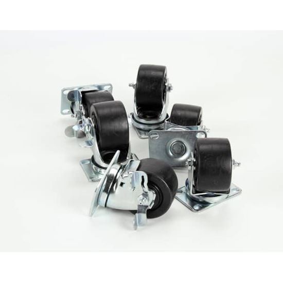 Picture of Caster Plate Kit 3 Wh/4 For Silver King Part# 10314-91