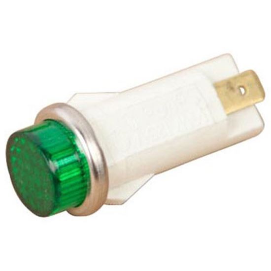 Picture of 125V Rnd Gn Pilot Light For Southbend Part# 4-Pl04