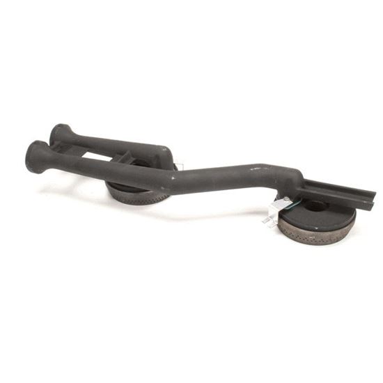 Picture of Double Burner Assembly For Vulcan Hart Part# 00-762968-0000A