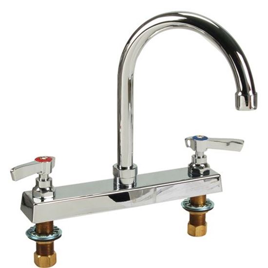 Picture of Faucet (8" Deck Mt, 6" Gsnk) for Component Hardware Group Part# K11-8002