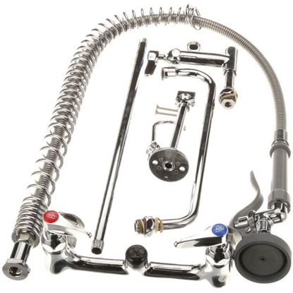 Picture of Pre-Rinse(8"Wl Mt,Lf,W/Faucet) for T&S Brass Part# TSB-0133-ADF12-B