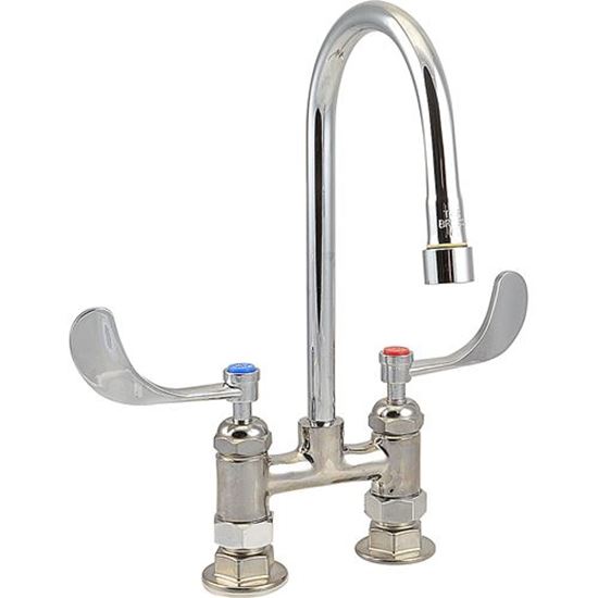 Picture of Faucet (Deck Mt, 4"Center) for T&S Brass Part# TSBB-0328-CR-VF05