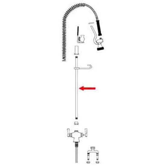Riser Tube,32" (Leadfree) for Chicago Faucet Part CHF912001