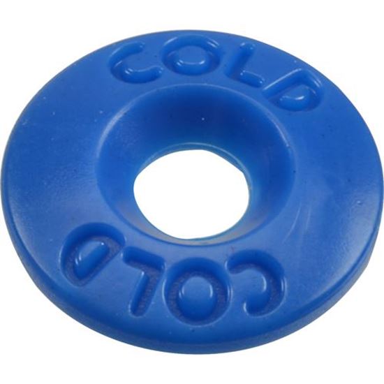 Picture of Button (Blue) for Fisher Manufacturing Part# FIS2000-8001